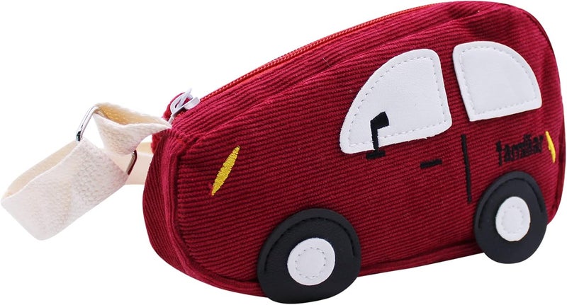 Suillty Kids Toddlers Cute Mini Car Shape Crossbody Bag Little Boys Girls Small Coin Purse Wallet Shoulder Handbags - Image 2